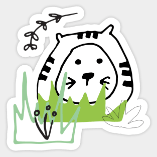 Tiger Sticker